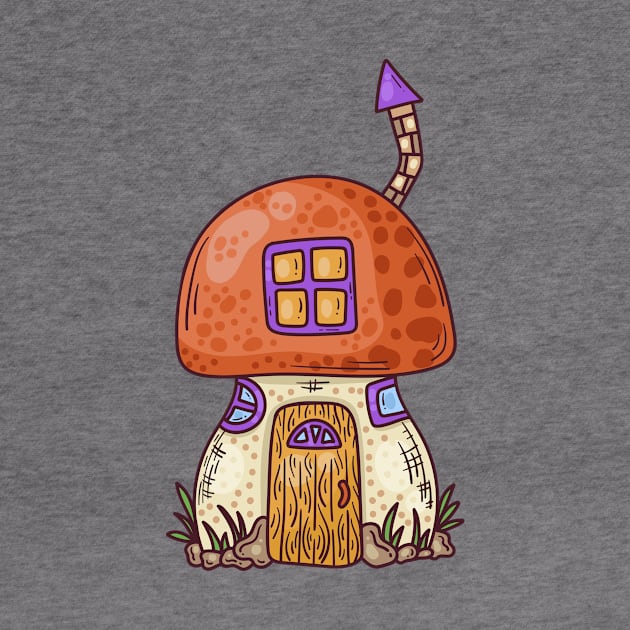 Mushroom house by Olizabet shop